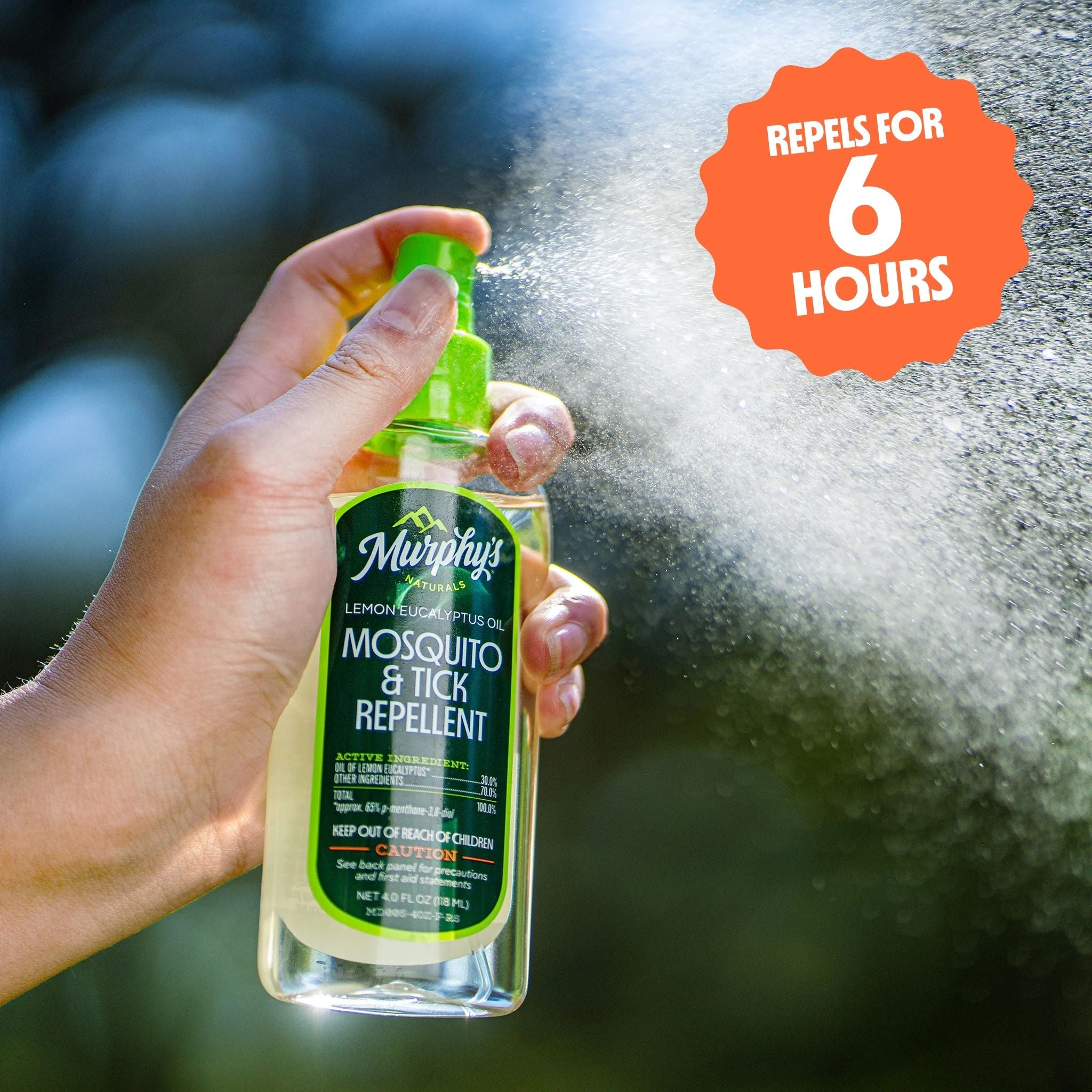 LEMON EUCALYPTUS OIL MOSQUITO & TICK REPELLENT SPRAY – Murphy's